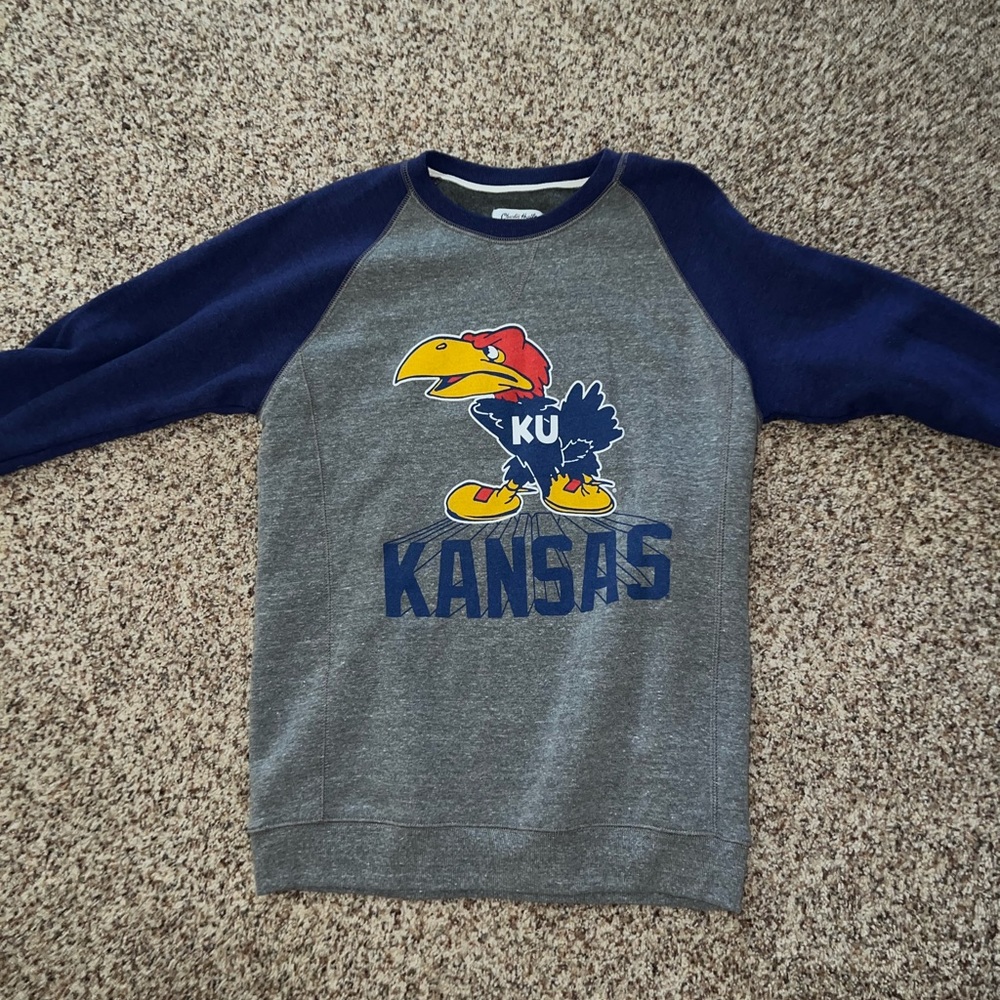 Retro Kansas Jayhawks sweatshirt